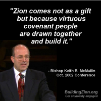 Zion comes not as a gift